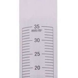 Regenmeter glaasje