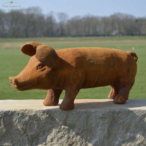 Tuinbeeld Staand Biggetje