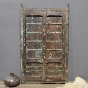 Oude Antieke Deur uit India +- 150 jaar oud. Oude Indiase Deuren