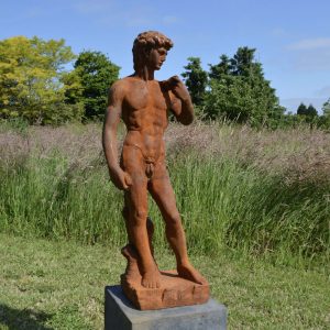 Roest tuinbeeld David