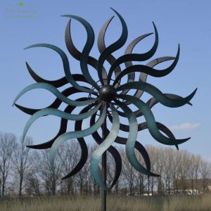 Windmolen Windspinner Blauw