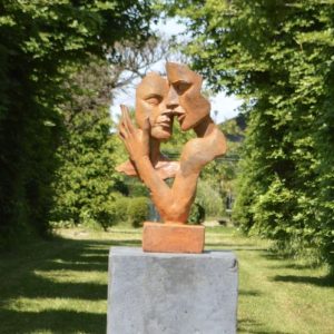 Tuinbeeld Liefdeskoppel