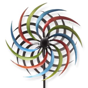 Windspinner met enkele boog met Multi Kleuren